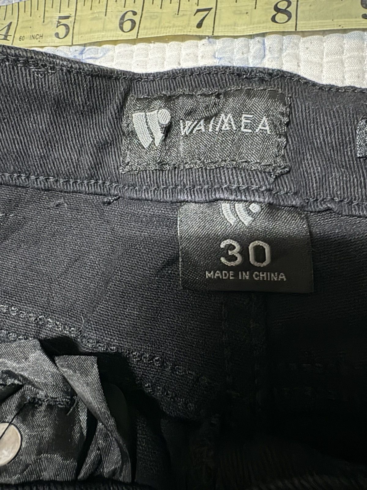 Waimea Waimea Streetwear Flared Jeans Distressed Denim Size US 30 / EU 46 - 14 Thumbnail