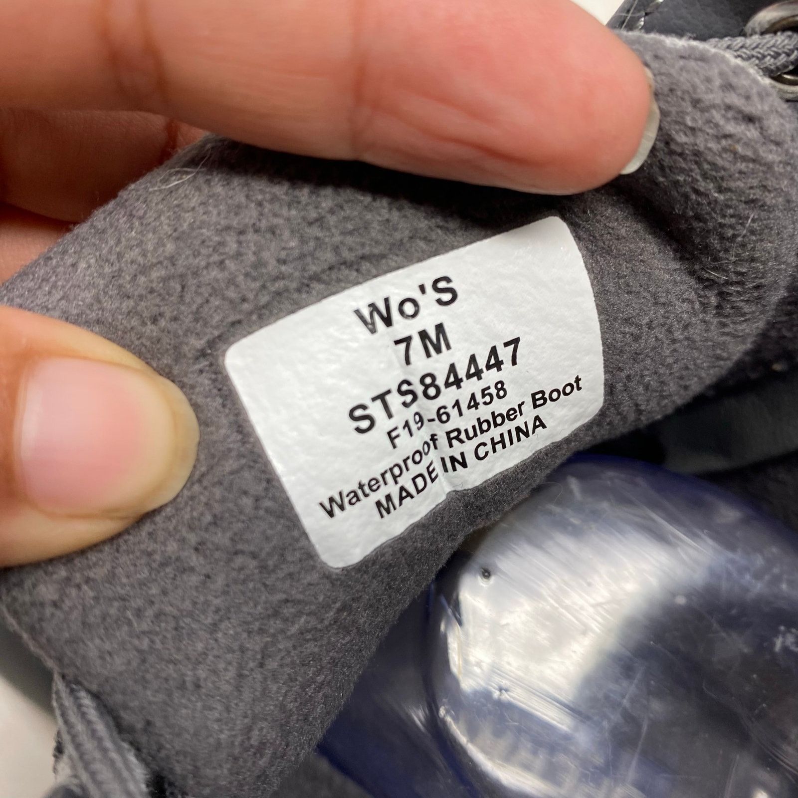 Sperry Sperry Grey Waterproof All Weather Duck Boots Womens Size 7 Size US 7 / IT 37 - 7 Thumbnail