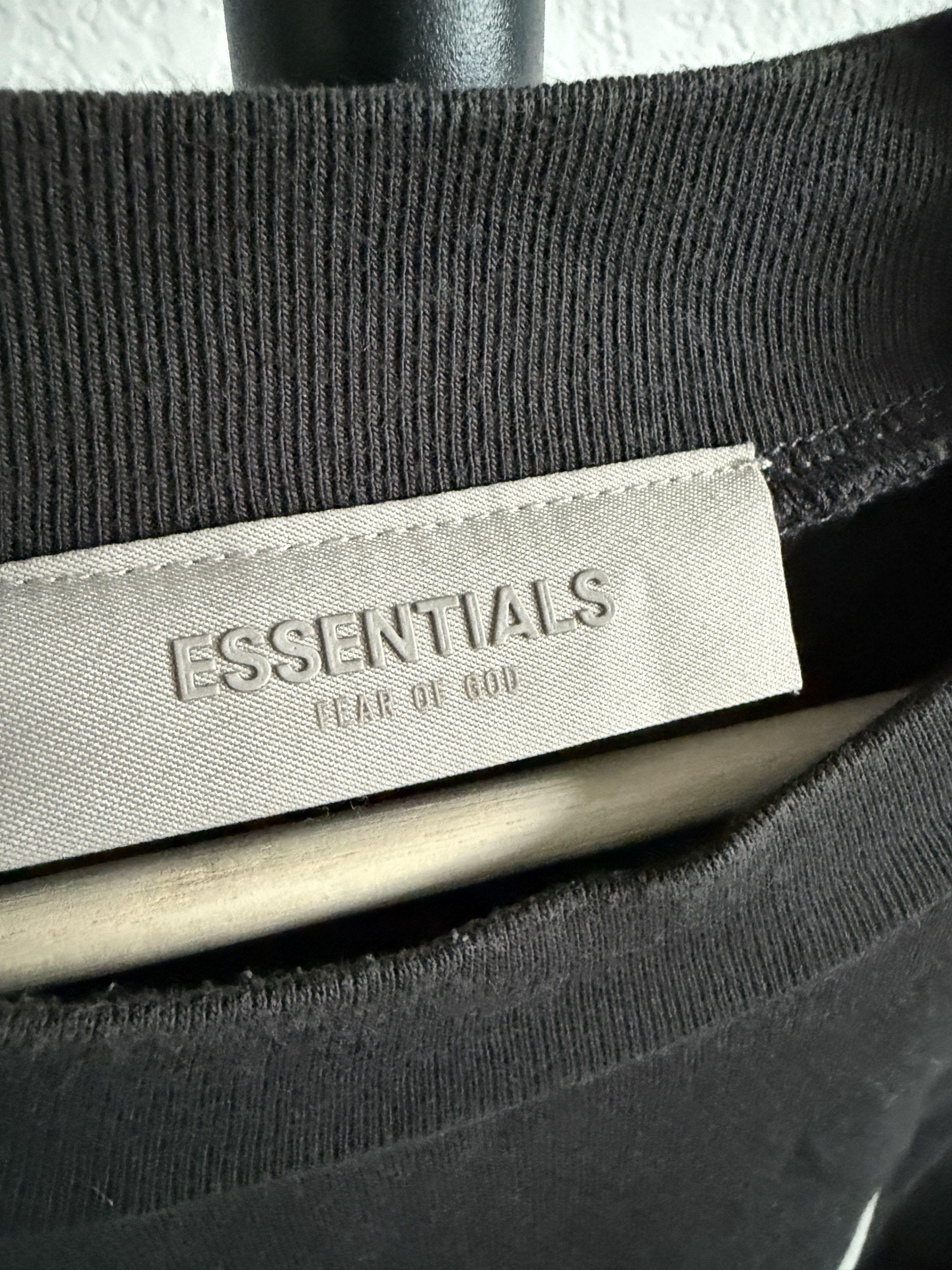 Essentials × Fear of God Fear of God Essentials Iron Black T-shirt Size US M / EU 48-50 / 2 - 2 Thumbnail