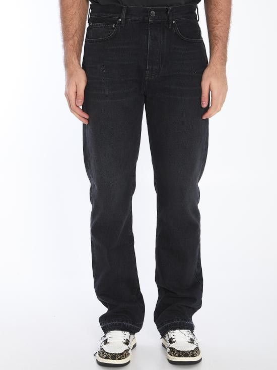 Amiri AMIRI Men Denim Pants AMDNGH1031 BLACK Size US 30 / EU 46 - 1 Thumbnail