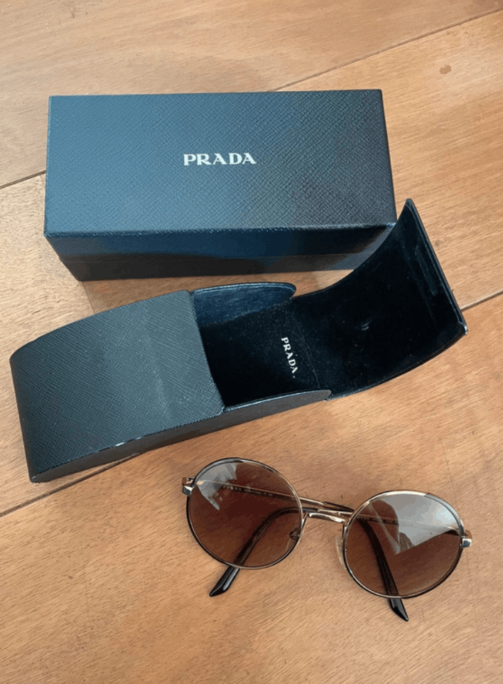 Prada Prada Sunglasses Star Flame Gold Vintage SPR Size ONE SIZE - 1 Thumbnail