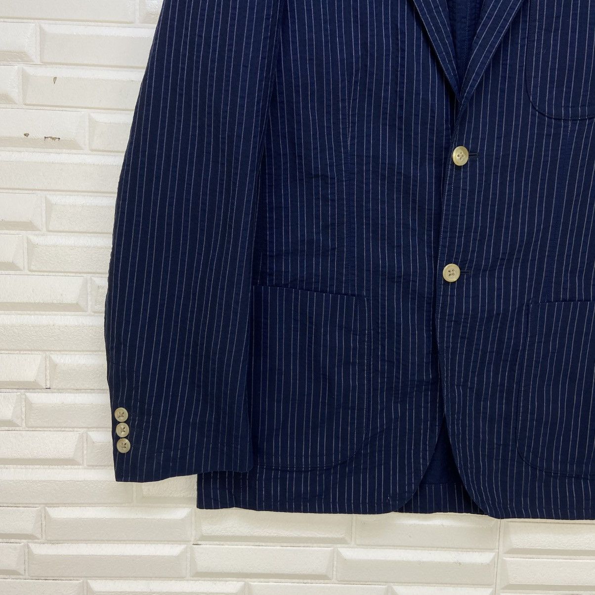 Other Italian Carracci Napoli Na Ggiacchetta Stripes Coat Blazer Size US M / EU 48-50 / 2 - 5 Thumbnail