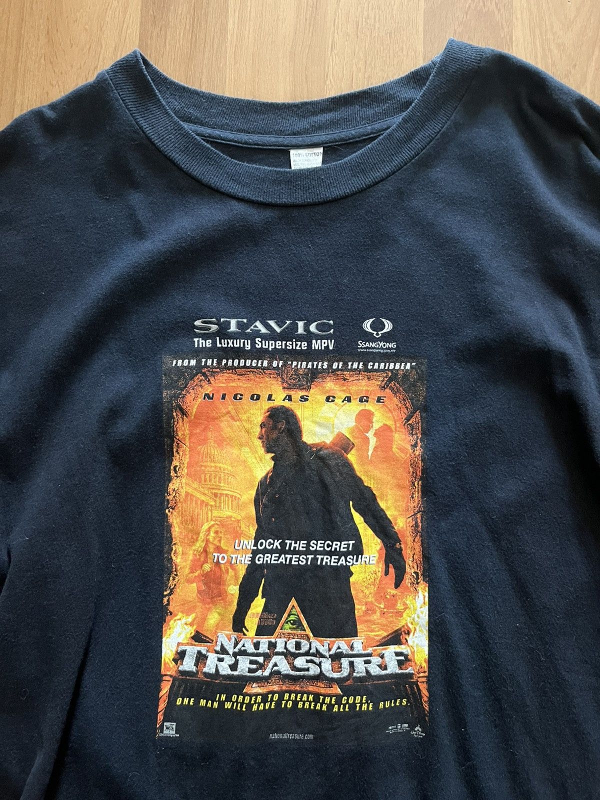 Other Vintage 2004 National Treasure Movie Promo Tee Size US L / EU 52-54 / 3 - 2 Thumbnail