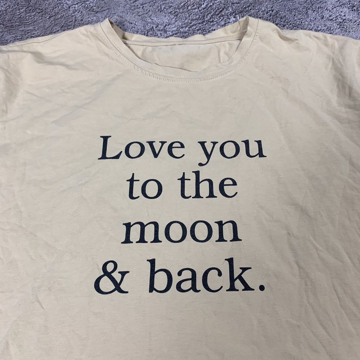 Vintage VINTAGE Y2K ADULT LOVE YOU TO THE MOON AND BACK FUNNY TEE Size US XL / EU 56 / 4 - 3 Thumbnail