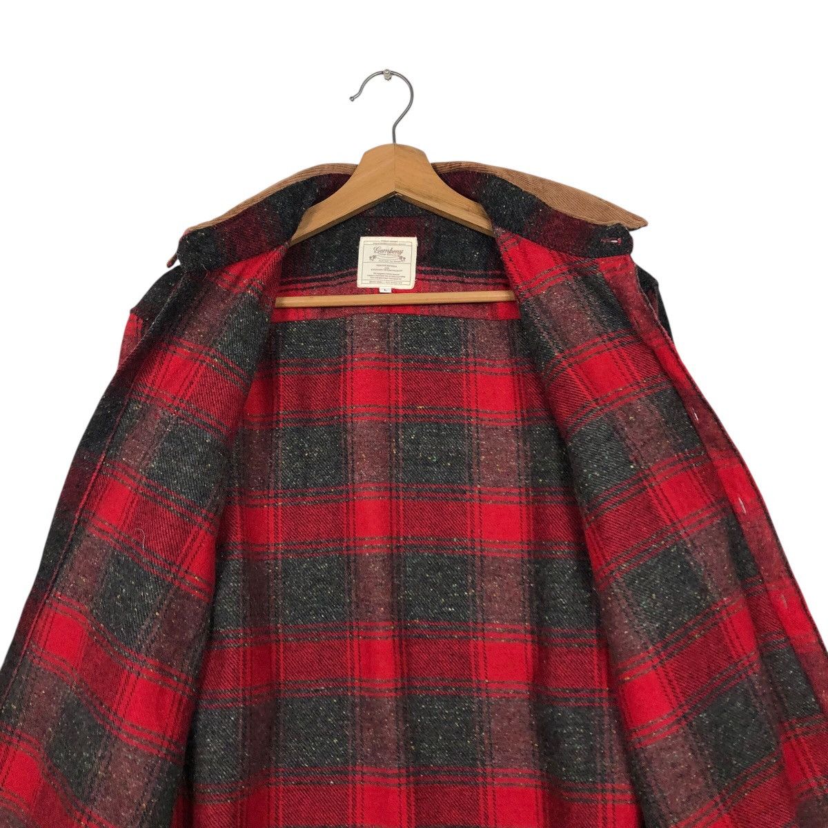 Flannel × Japanese Brand × Vintage 📌Vintage Wool Shirt Jacket Tartan Gembony Issey Miyake Size US L / EU 52-54 / 3 - 15 Thumbnail