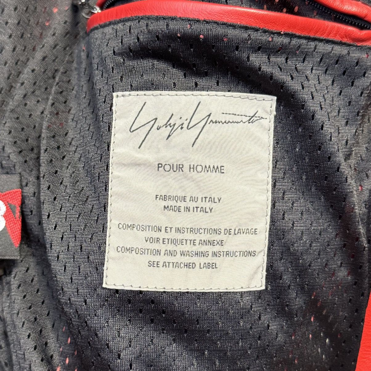 Dainese × Yohji Yamamoto AW2004 YOHJI YAMAMOTO X DAINESE "7" MOTO JACKET Size US M / EU 48-50 / 2 - 10 Thumbnail