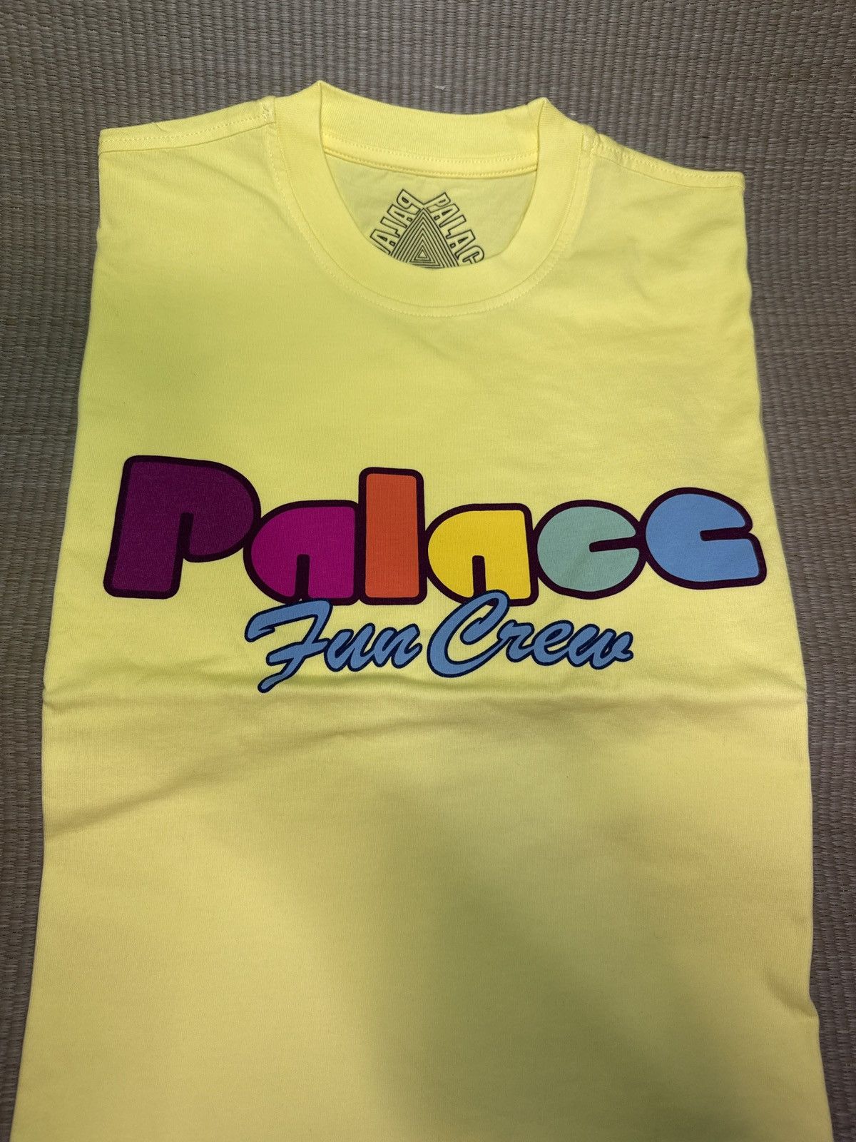 Palace New Palace Fun Crew S Tee Shirt Yellow Size US S / EU 44-46 / 1 - 2 Thumbnail