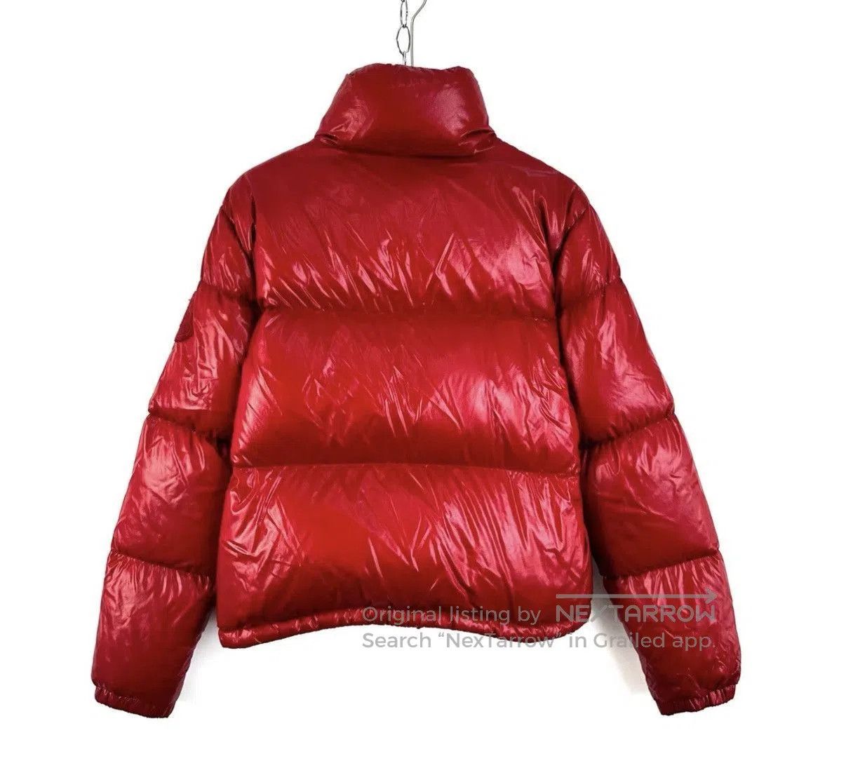 Moncler Red Puffy Winter Jacket Size S. Size US S / EU 44-46 / 1 - 2 Thumbnail