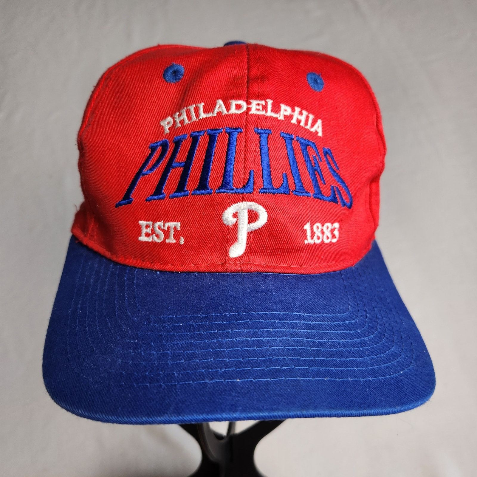 Vintage Phillies Baseball Hat Signed Terry Francona Snapback Vintage Size ONE SIZE - 2 Thumbnail