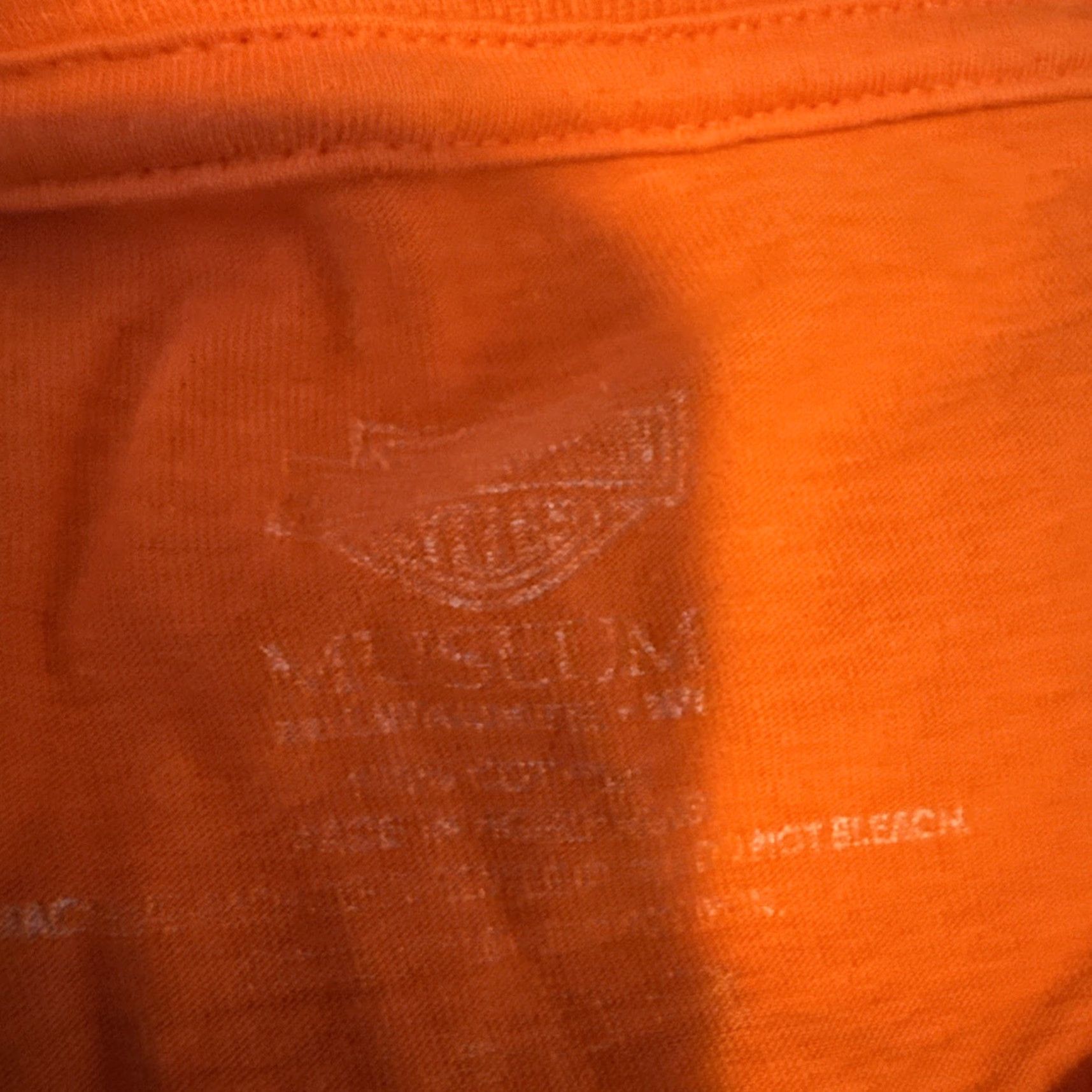Harley Davidson VINTAGE Harley-Davidson Milwaukee Orange Official Biker T-Shirt 2XL Mens Size US XXL / EU 58 / 5 - 5 Thumbnail