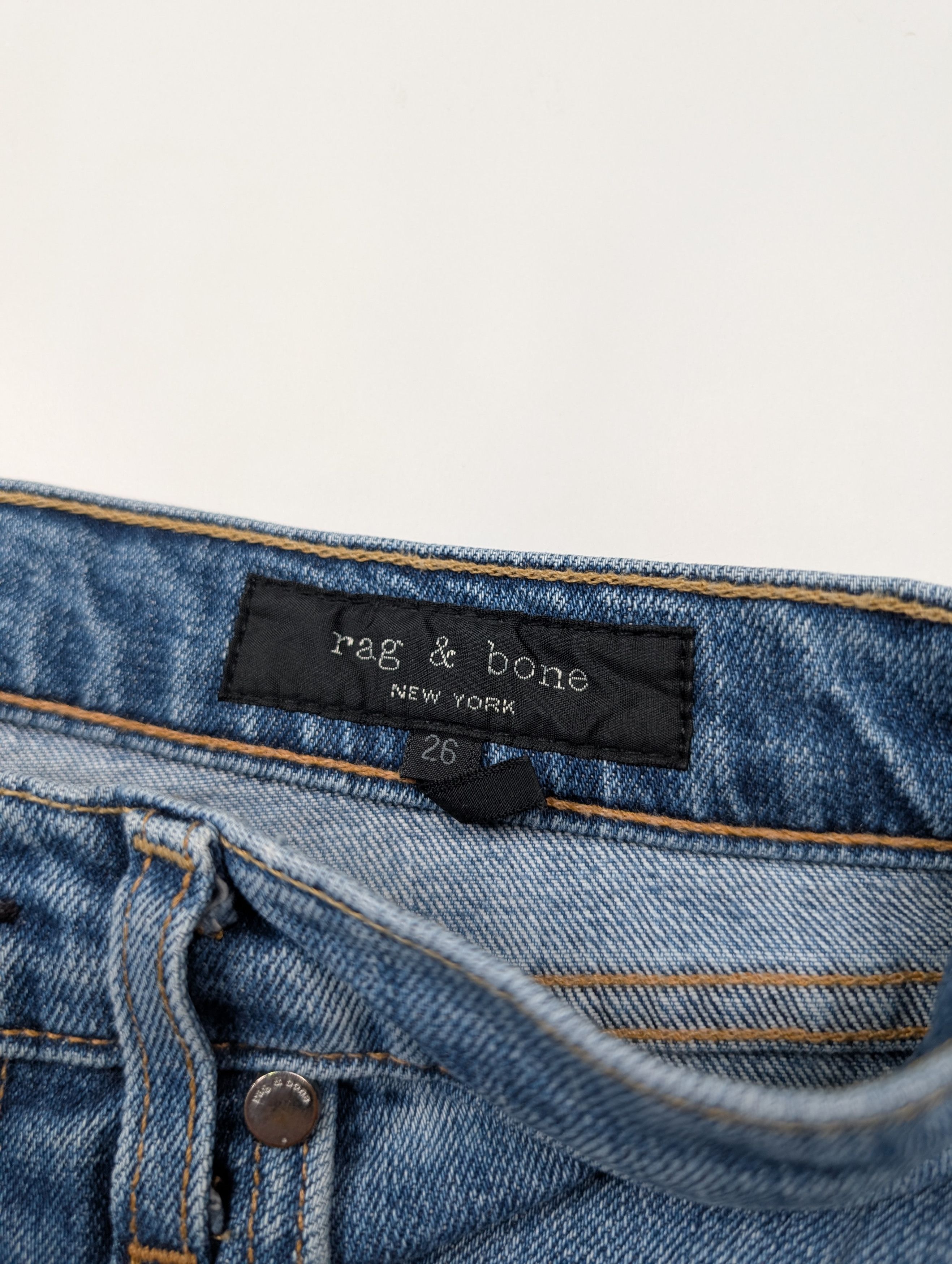 Rag & Bone Rag & Bone Blue Jeans With Ripped Ends Size 26" / US 2 / IT 38 - 4 Thumbnail