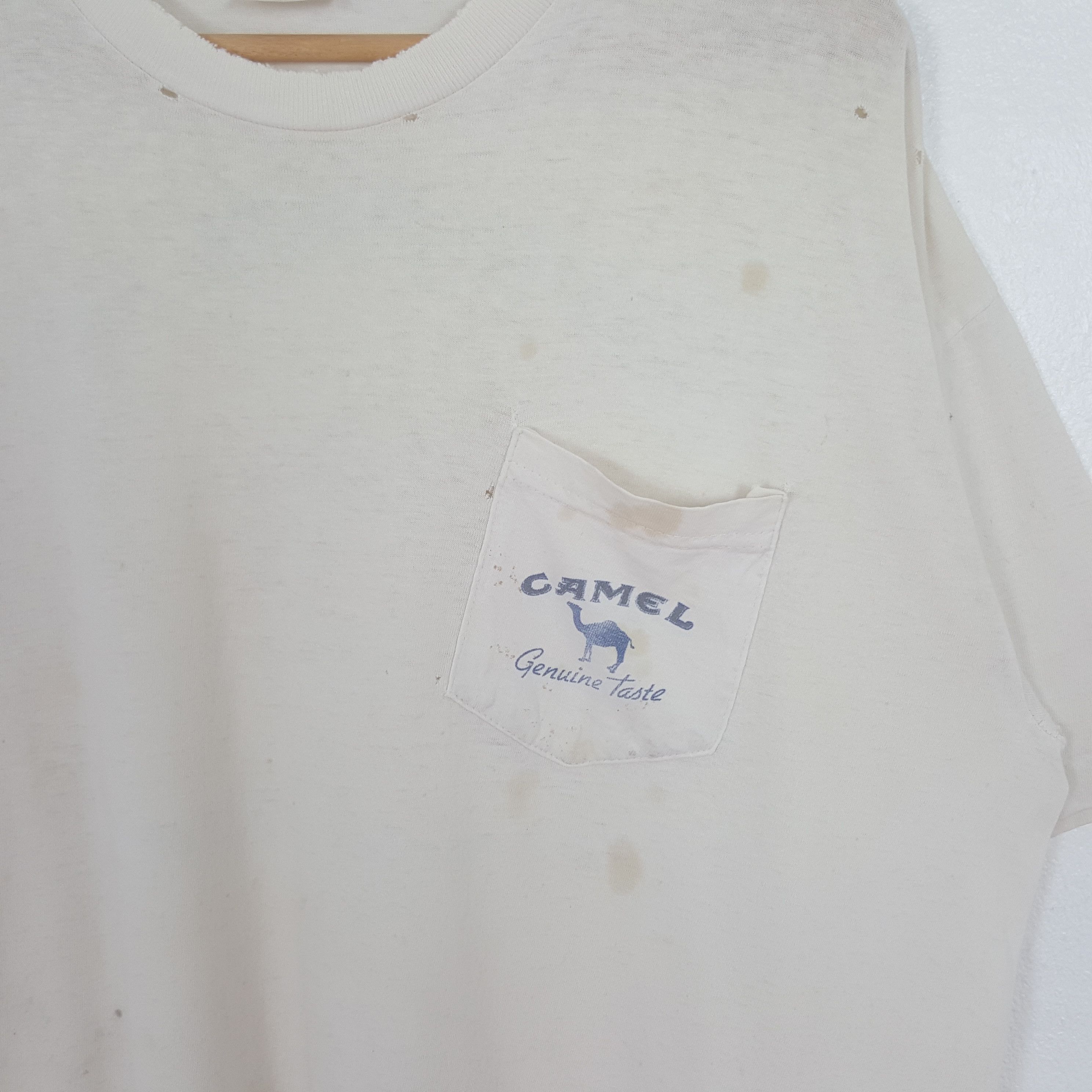 Camel Vintage Camel Genuine Taste 90's Tshirt C312N76 Size US XL / EU 56 / 4 - 4 Thumbnail
