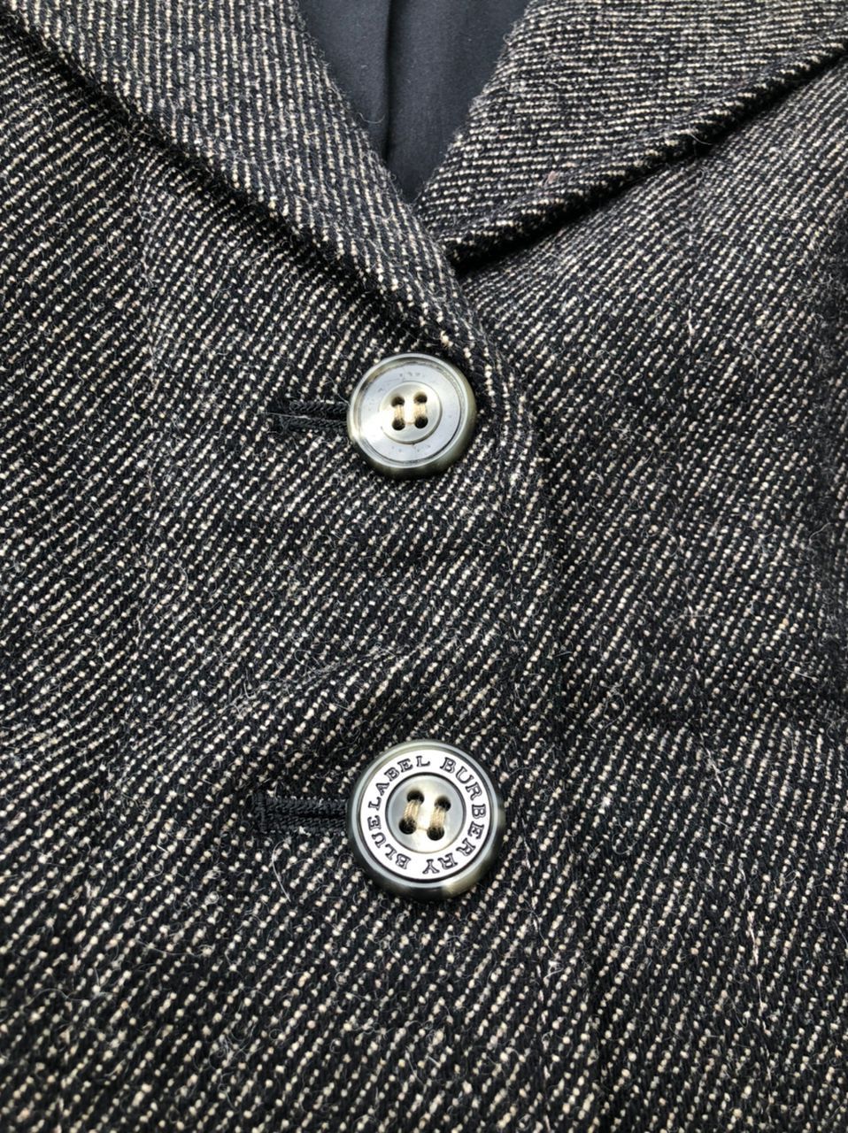 Burberry × Vintage Burberry Blue Label Fur Blazer Jacket Size S / US 4 / IT 40 - 7 Thumbnail