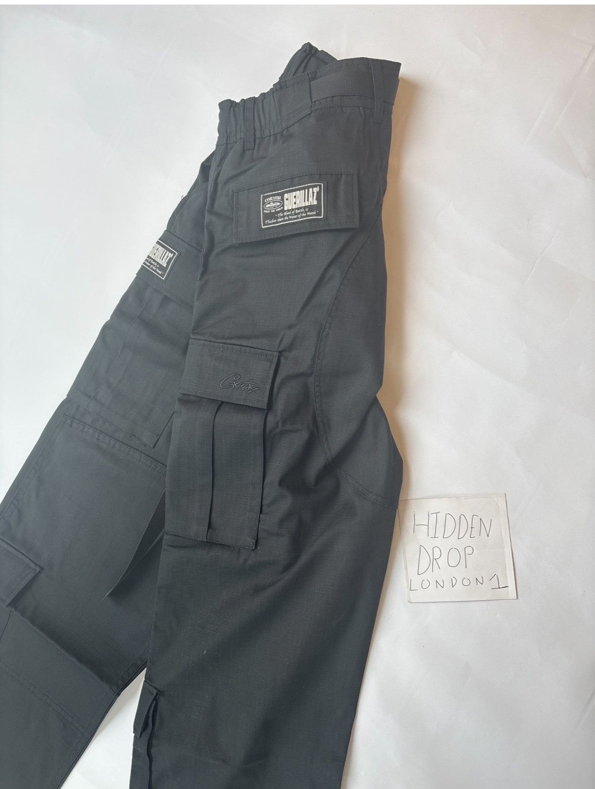 Corteiz Corteiz Rtw Triple Black Alcatraz Guerrilaz Cargo Trousers Size US 30 / EU 46 - 5 Thumbnail