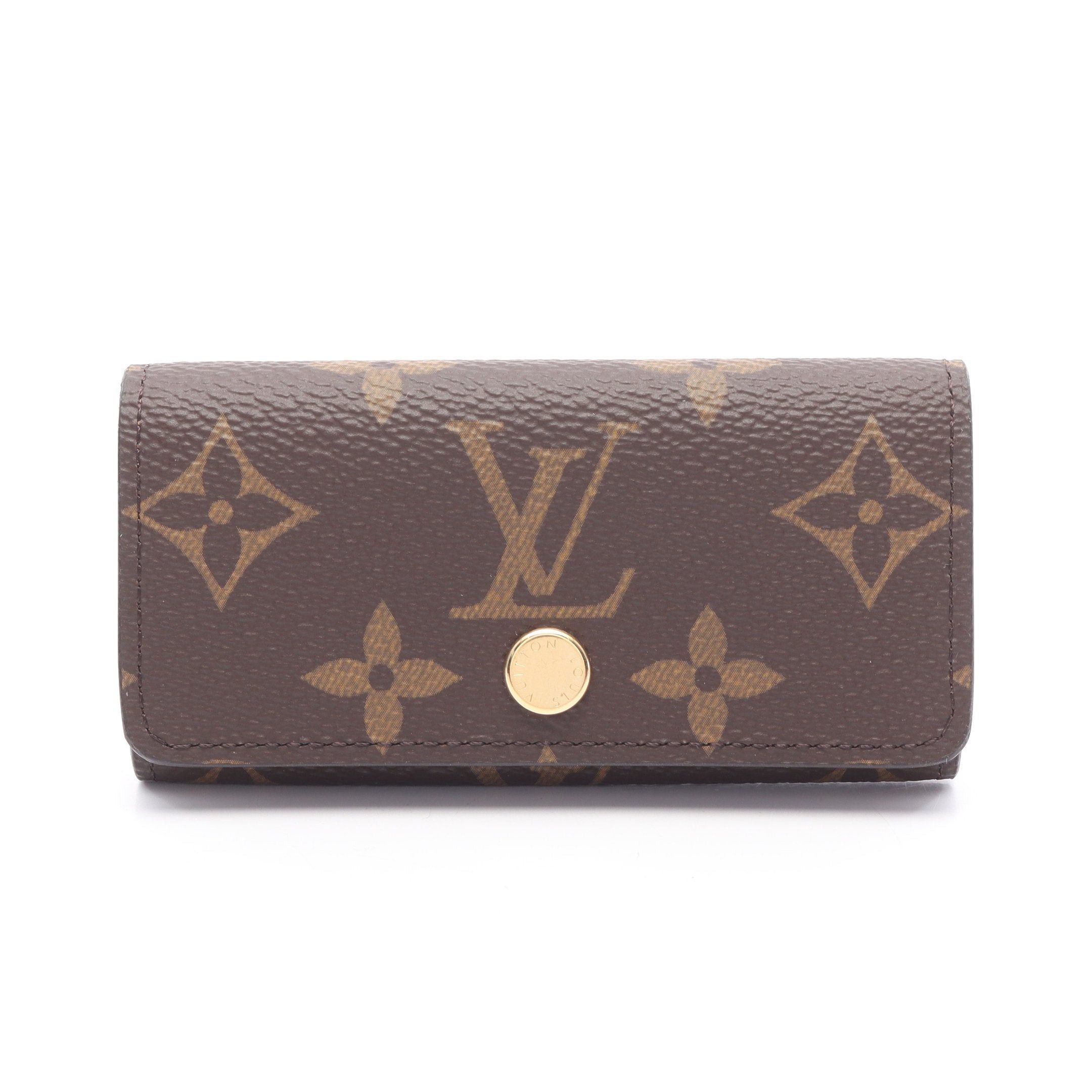 Louis Vuitton Louis Vuitton Multicle 4 Monogram Ring Chain Key Case Brown Size ONE SIZE - 1 Thumbnail