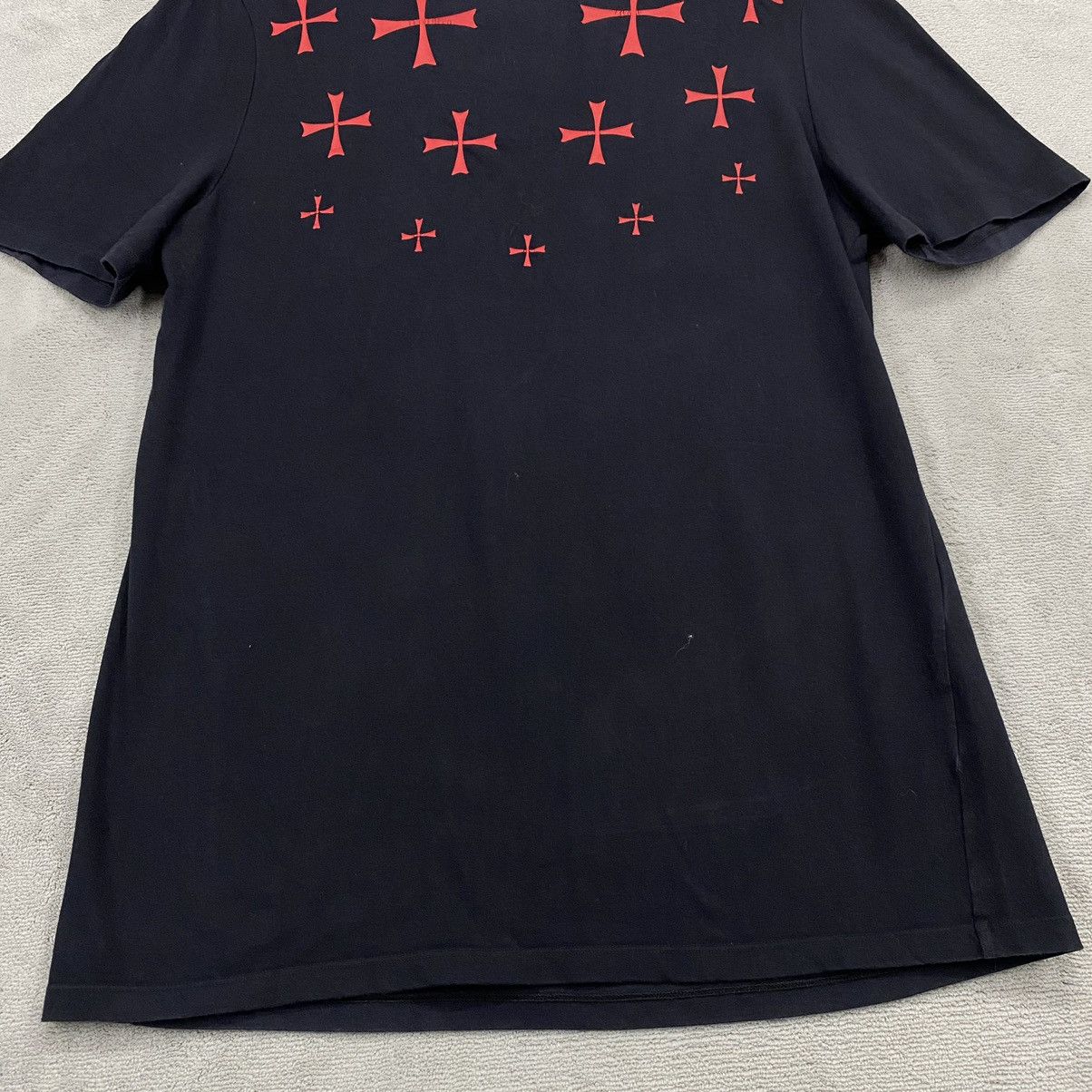 Neil Barrett NEIL BARRETT Maltese Cross Printed T-Shirt Black Size US L / EU 52-54 / 3 - 5 Thumbnail