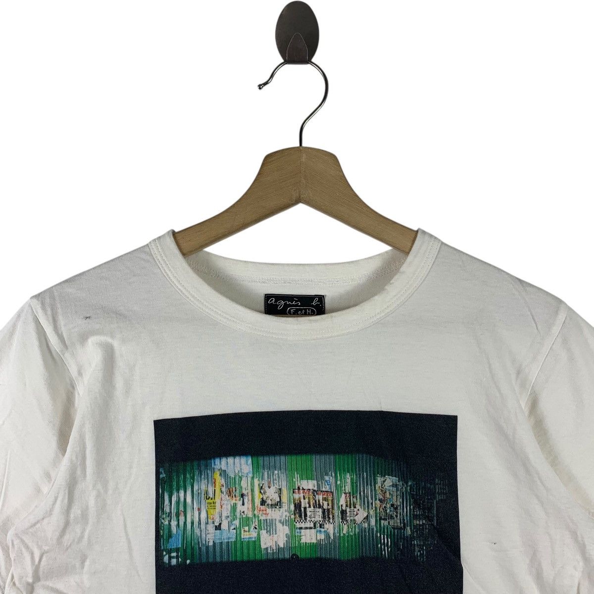Designer × agnes b. Vintage AGNES B x J AIME LA PHOTOGRAPHIE photo print tee Size US S / EU 44-46 / 1 - 2 Thumbnail