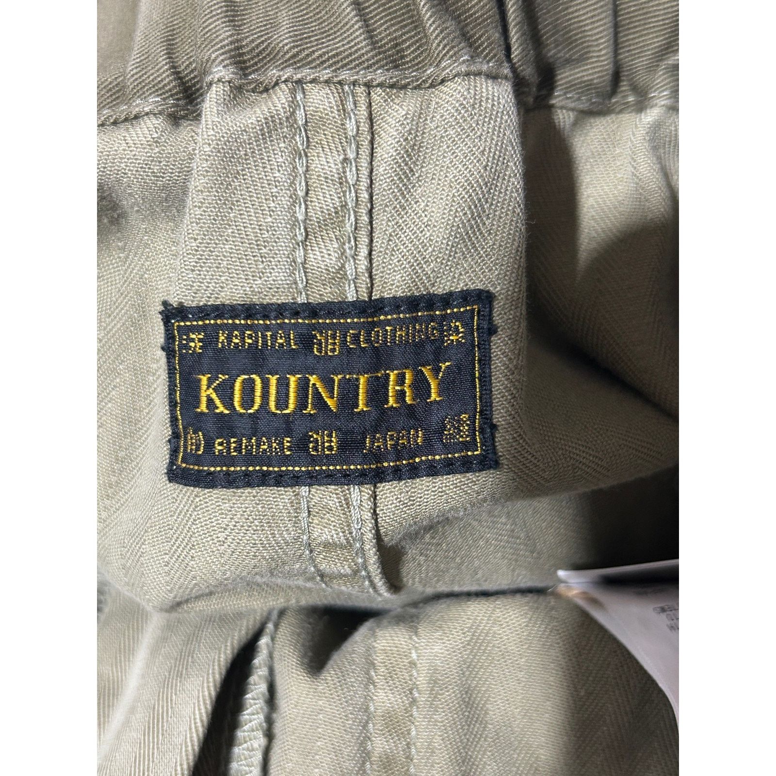Kapital KAPITAL SULFER HERRINGBONE EASY BAKER PANT SIZE XL NEW Size US 32 / EU 48 - 5 Thumbnail