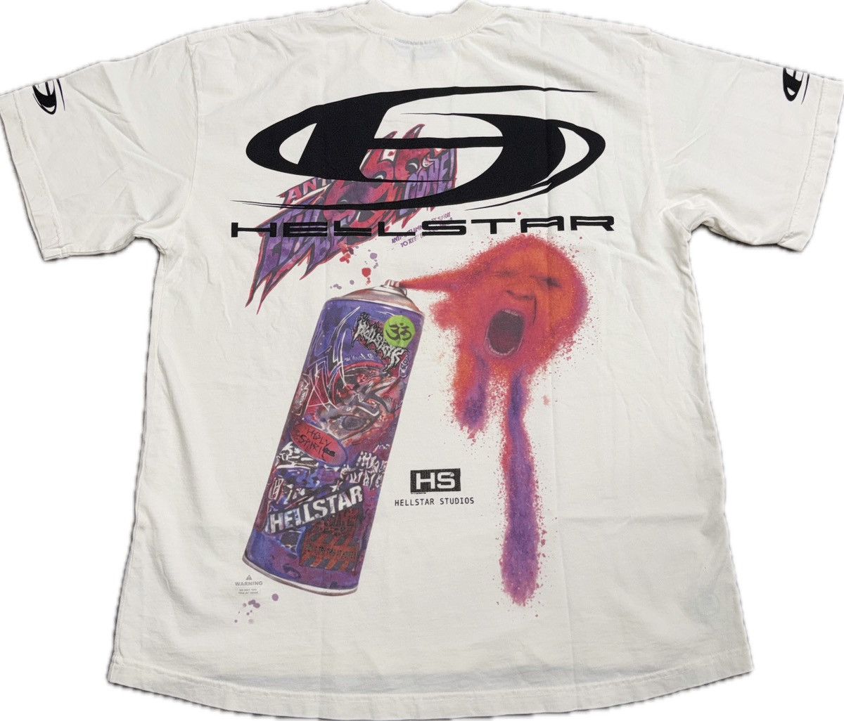 HELLSTAR Hellstar Spray Paint Kid T-shirt Size US L / EU 52-54 / 3 - 3 Thumbnail