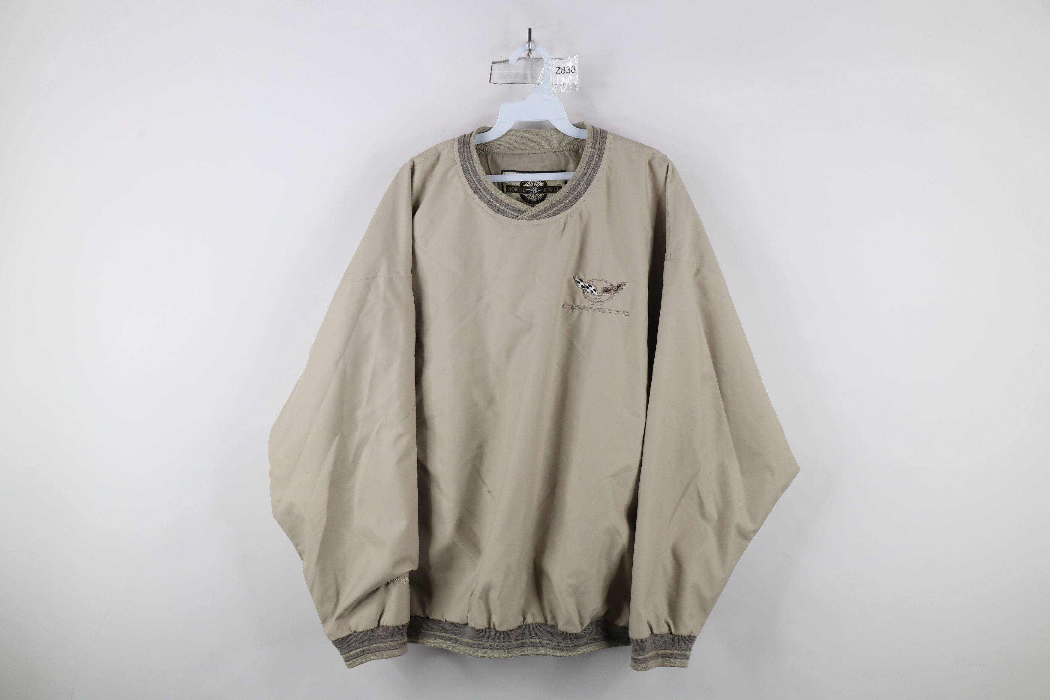 Vintage Vintage Corvette Racing Spell Pullover Windbreaker Jacket Size US L / EU 52-54 / 3 - 1 Thumbnail