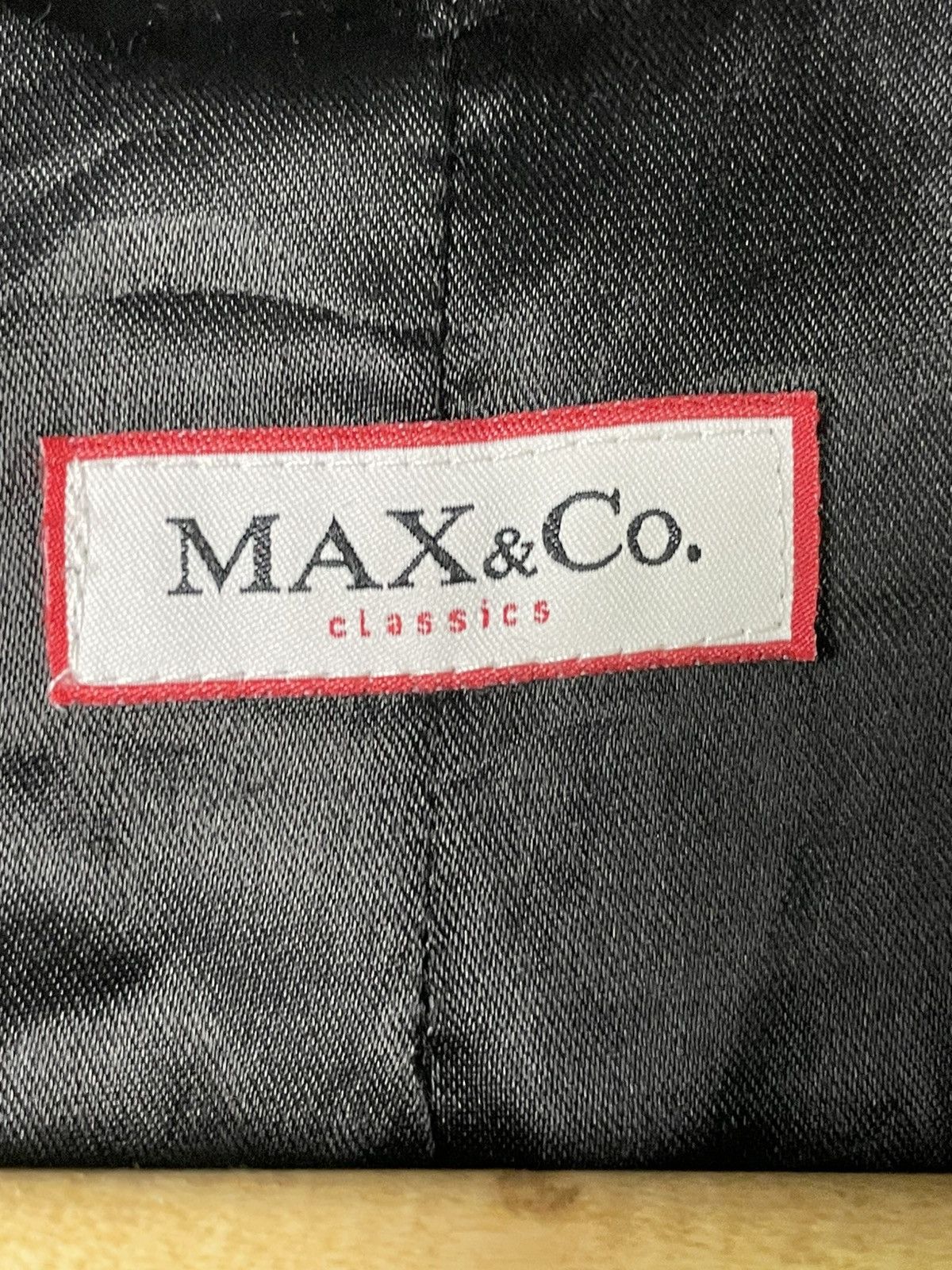 Designer × Japanese Brand × Vintage Max&Co Longrun Classic Wool Coat (47) Size US S / EU 44-46 / 1 - 10 Thumbnail