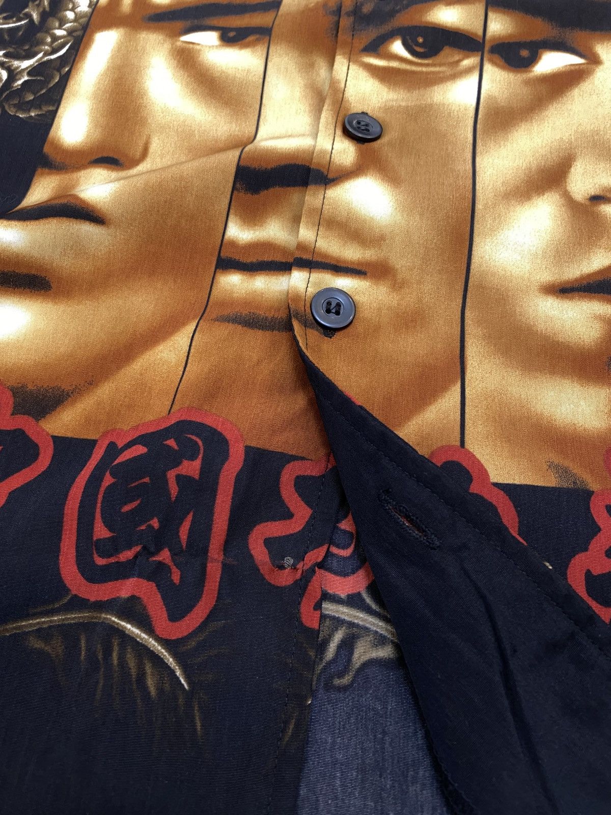 Japanese Brand Vintage Japanese Dragon Bruce Lee Anima Shirt Oversize Size US L / EU 52-54 / 3 - 4 Thumbnail
