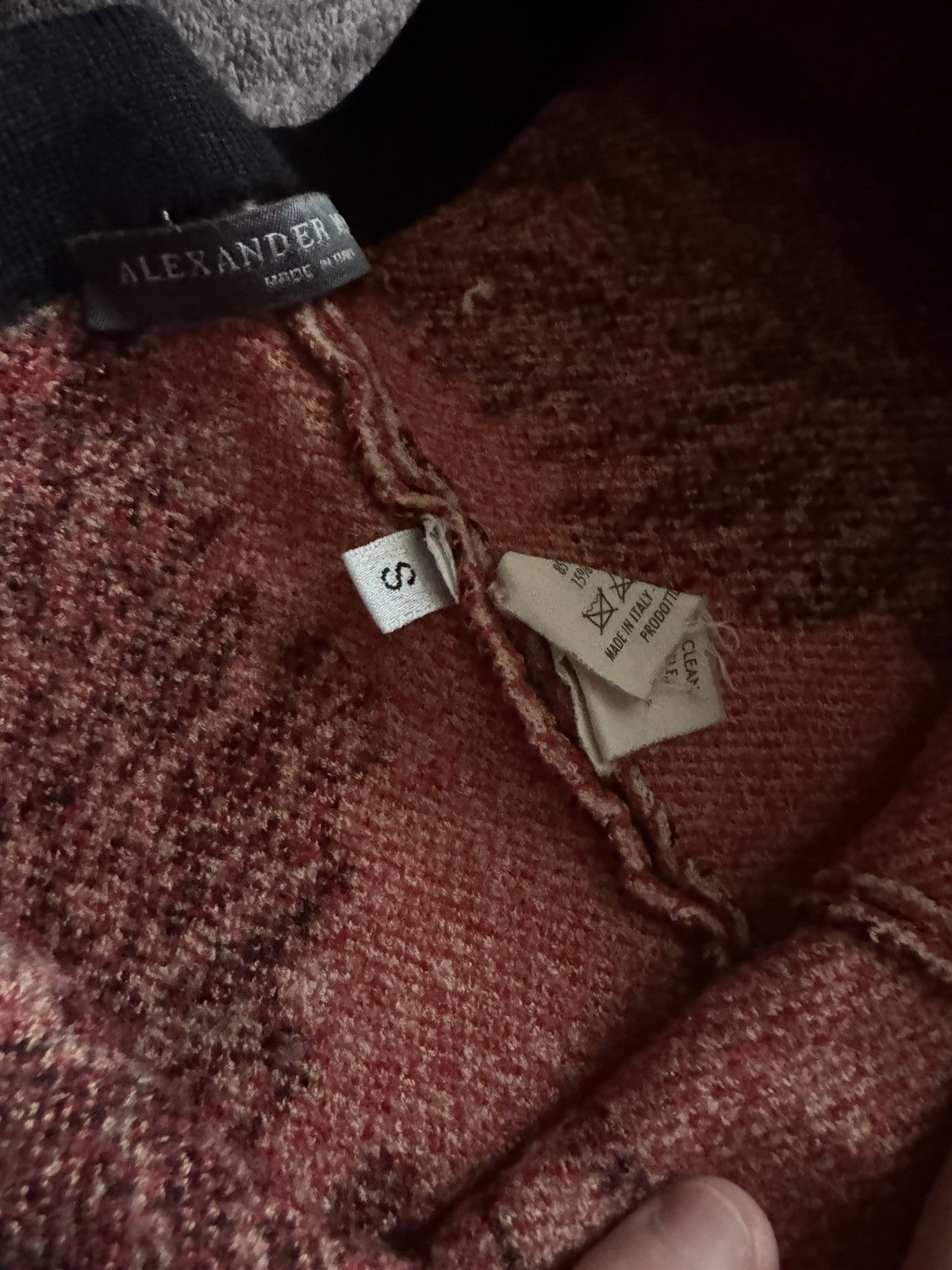 Alexander McQueen Alexandr McQueen A/W 2010 Angels & Demons Hells Angels Size 22" - 7 Thumbnail