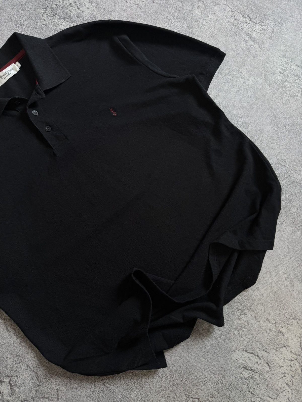Yves Saint Laurent YvesSaintLaurent XL YSL polo tee tshirt luxury vintage 90s Size US XL / EU 56 / 4 - 3 Thumbnail