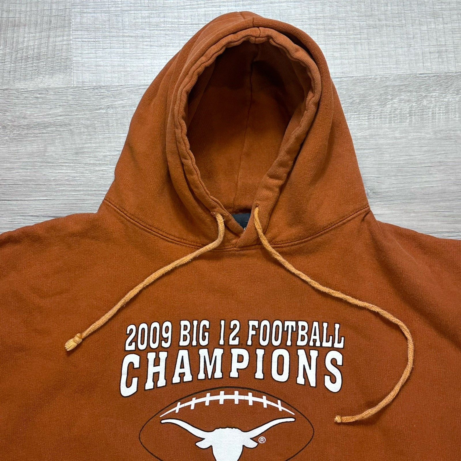 Other Texas Longhorns Football 09 Big 12 Champions Hoodie Sz Large Size US L / EU 52-54 / 3 - 5 Thumbnail