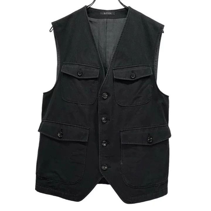 Yohji Yamamoto Yohji Yamamoto 1990S Multi-Pocket Waistcoat - -DMC Size US M / EU 48-50 / 2 - 1 Thumbnail