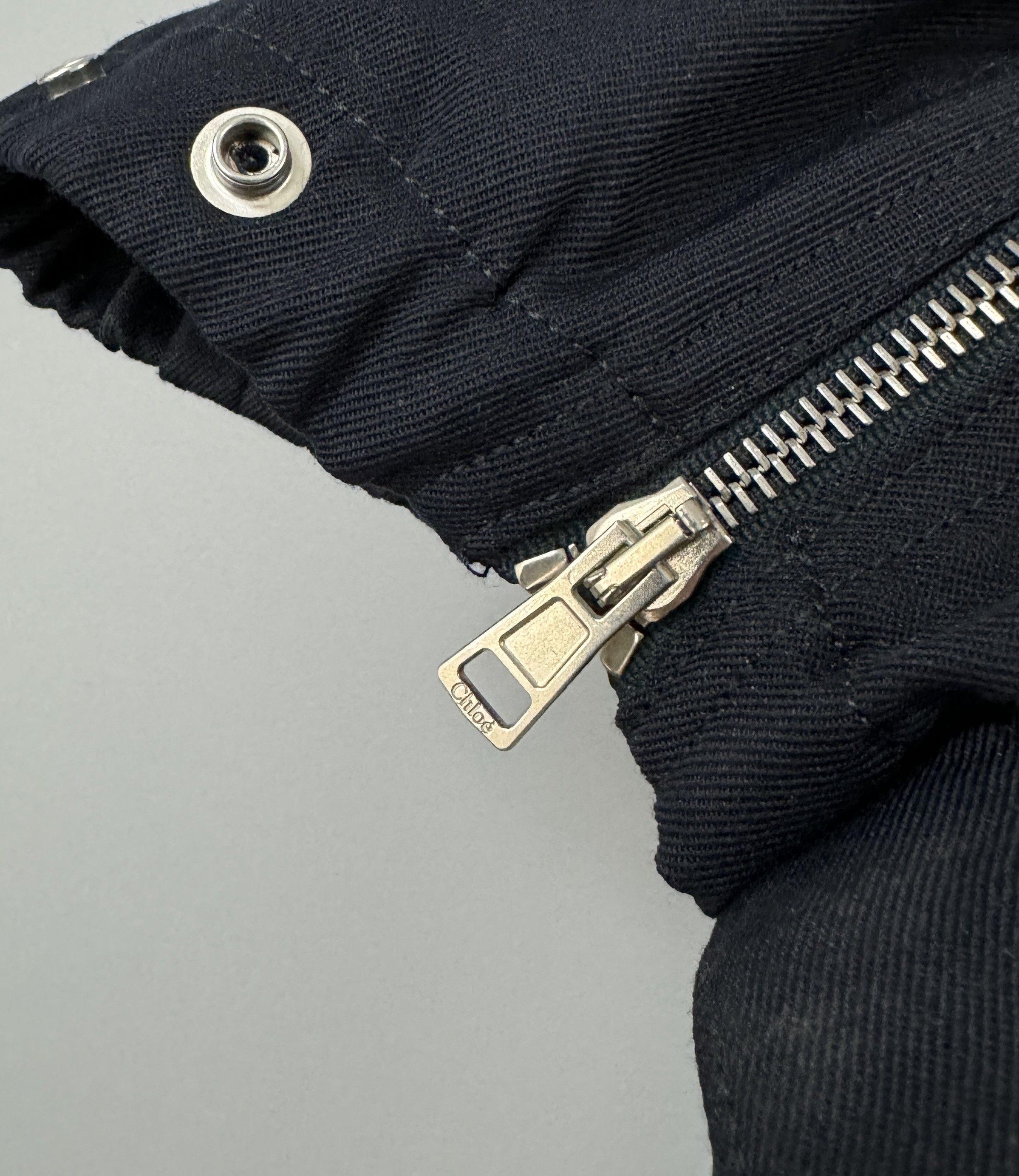 Chloe Chloe High Waisted Cargo Trousers Pants Iconic Navy Size 42 Size 28" / US 6 / IT 42 - 9 Thumbnail