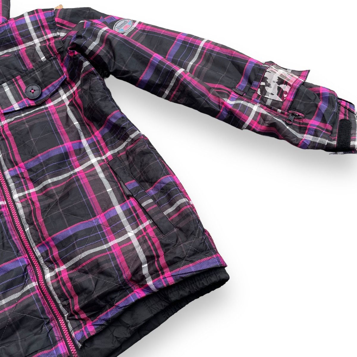 Japanese Brand 🇯🇵 KISSMARK TARTAN MULTIPOCKET SKI JACKET Size US XXL / EU 58 / 5 - 6 Thumbnail