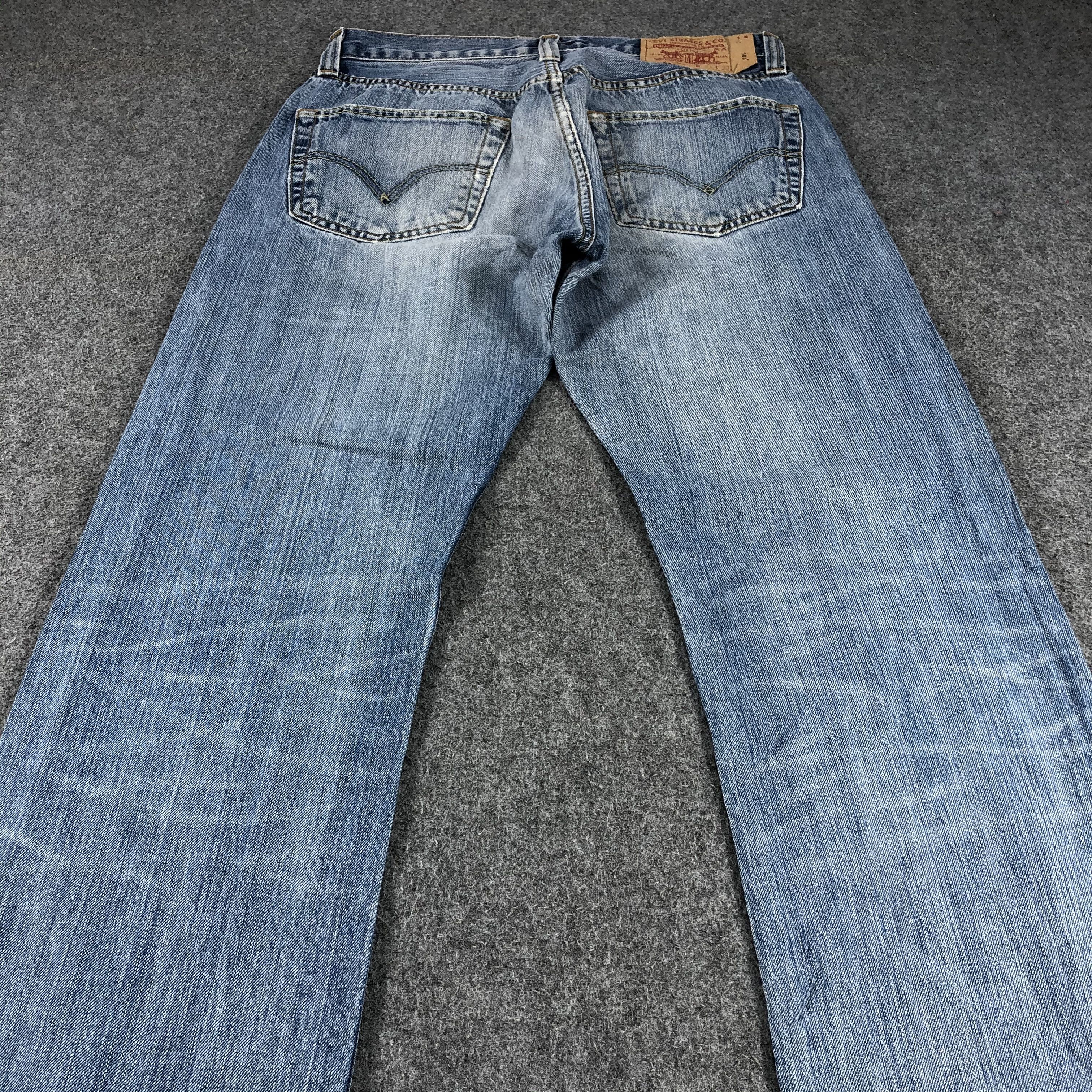 Levi's Vintage Light Wash Levis 501 Jeans-JM857 Size US 30 / EU 46 - 4 Thumbnail