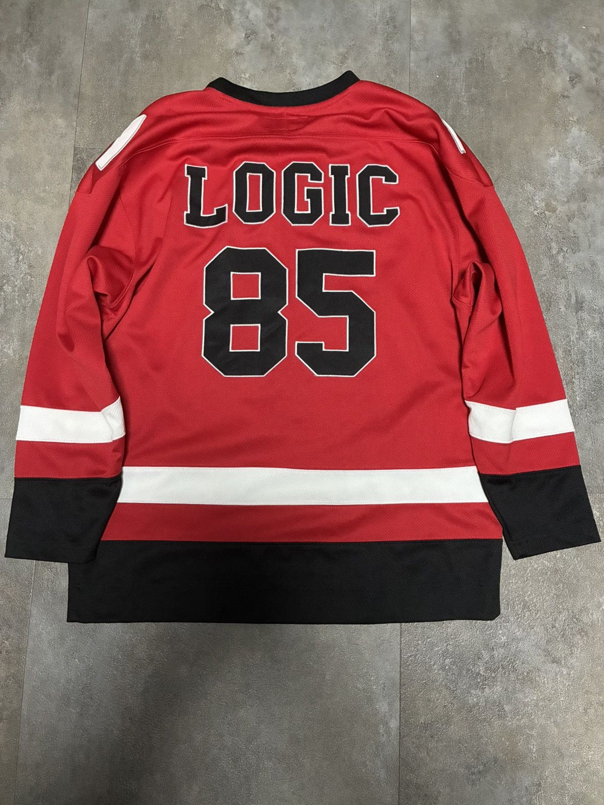 Logic Logic Everybody Red Hockey Jersey Small Size US S / EU 44-46 / 1 - 2 Thumbnail