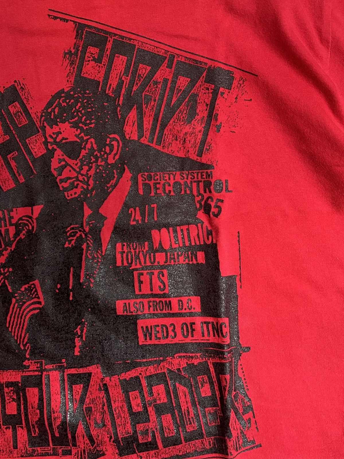 Band Tees × Japanese Brand Vintage Flip The Script Tee Album Cover Negative FX Size US XL / EU 56 / 4 - 4 Thumbnail
