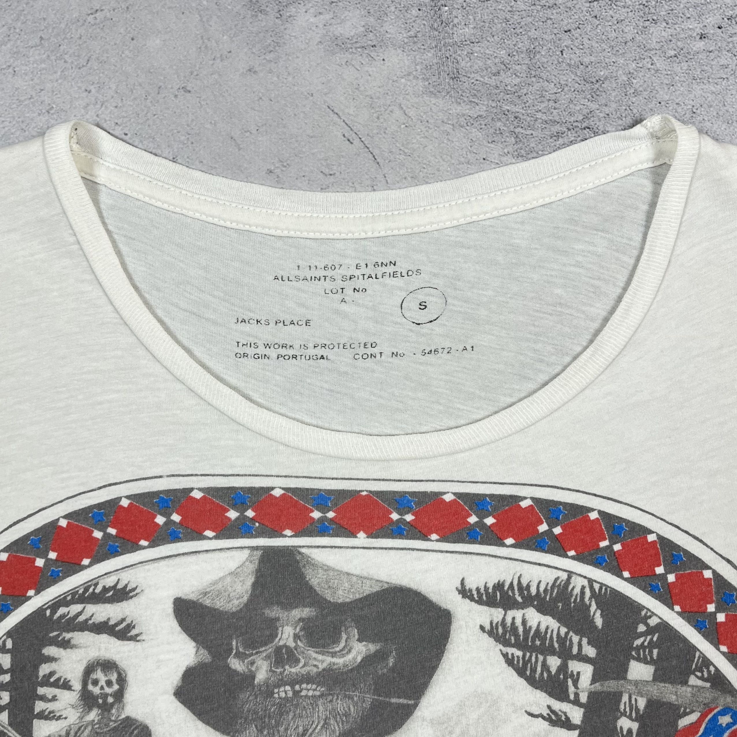 Allsaints AllSaints Spitalfields Appalacia Crazy Art T Shirt Size US S / EU 44-46 / 1 - 13 Thumbnail