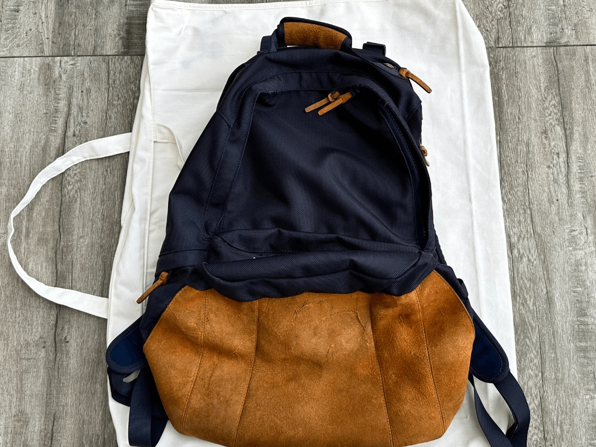 Visvim Visvim Ballistic 22L navy backpack | Grailed