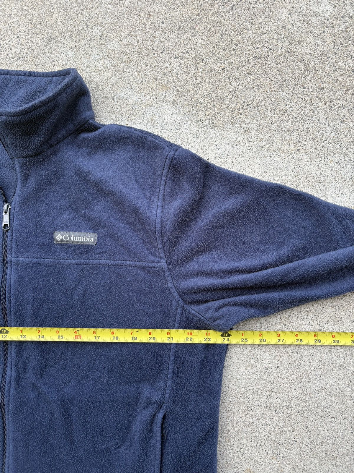 Columbia Columbia Benton Springs Navy Full Zip Fleece Jacket Size XL Size US XL / EU 56 / 4 - 5 Thumbnail