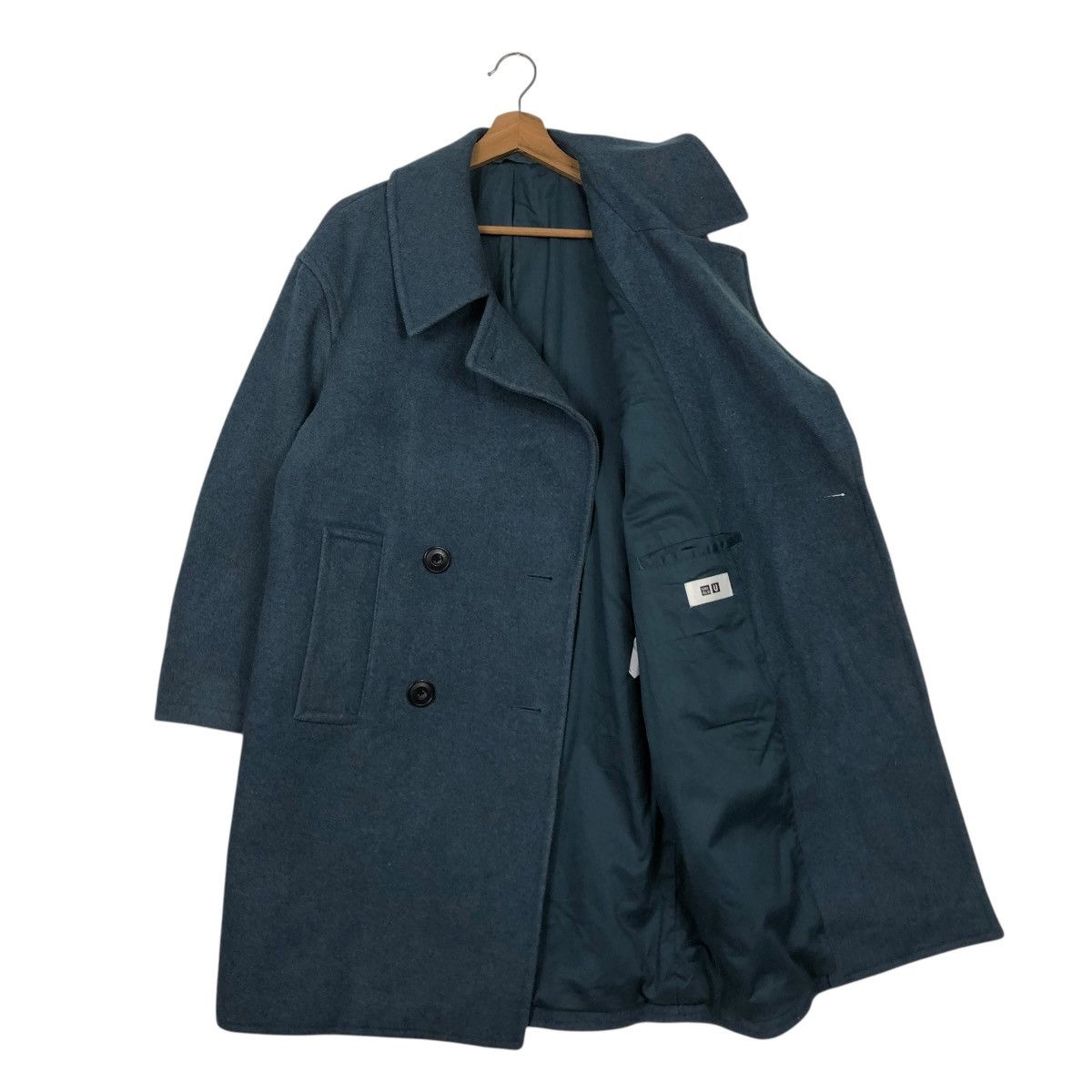 Undercover 🔥VINTAGE WOOL LONG JACKET UNIQLO X UNDERCOVER Size US M / EU 48-50 / 2 - 14 Thumbnail