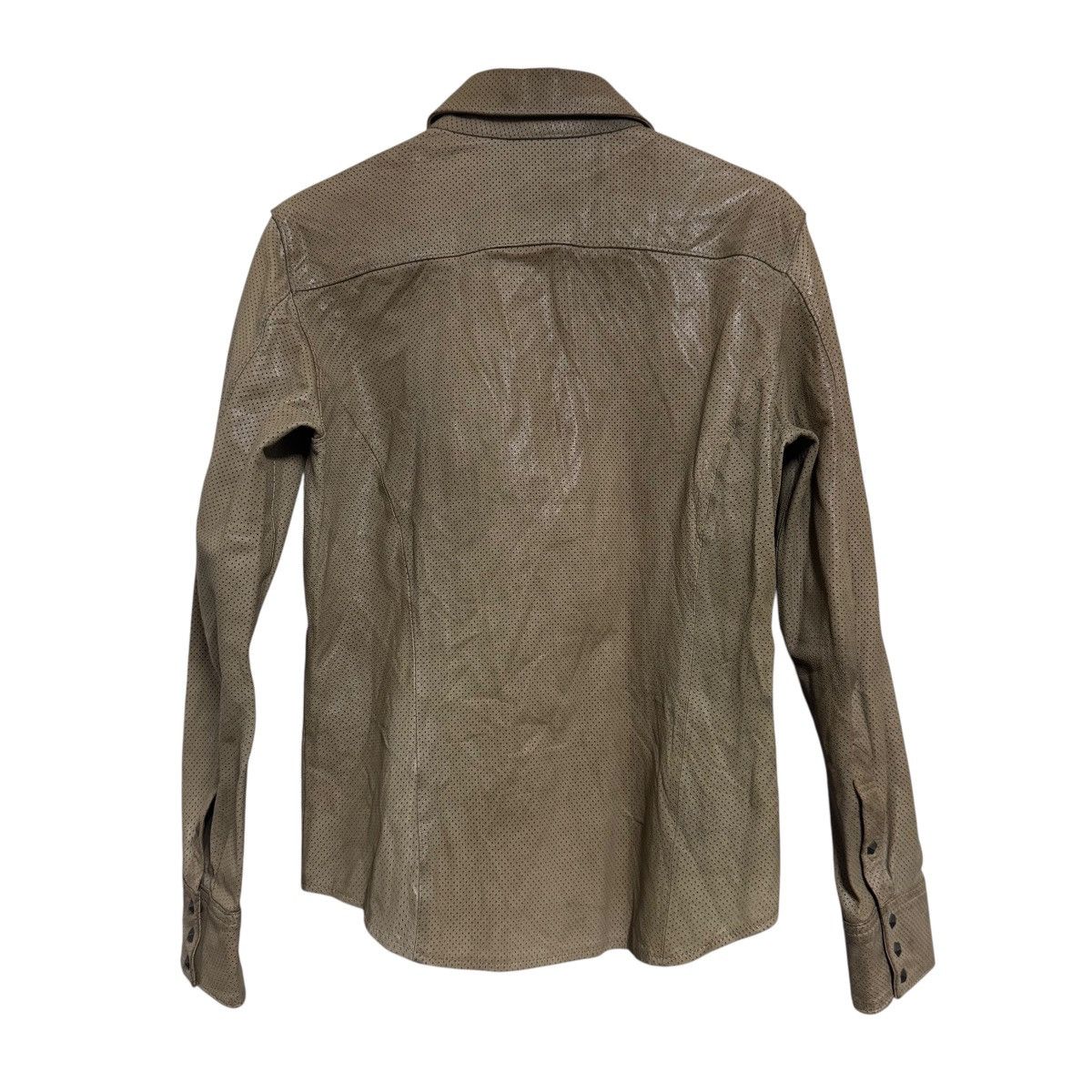 Isamu Katayama Backlash Isamu Katayama Backlash Perforated Leather Western Shirt Size US S / EU 44-46 / 1 - 3 Thumbnail