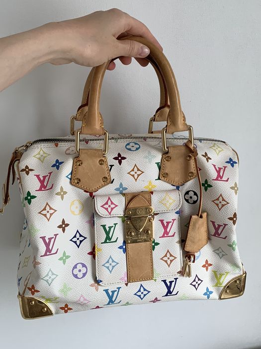 GRAILED on X: Louis Vuitton x Takashi Murakami Cherry Keepall