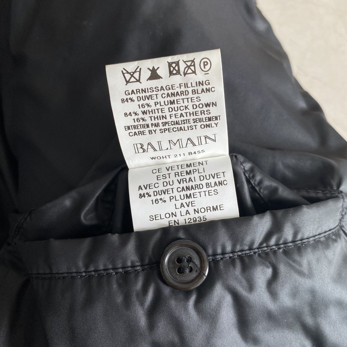 Balmain Decarnin Era Down Puffer Quilted Jacket Size US S / EU 44-46 / 1 - 10 Thumbnail