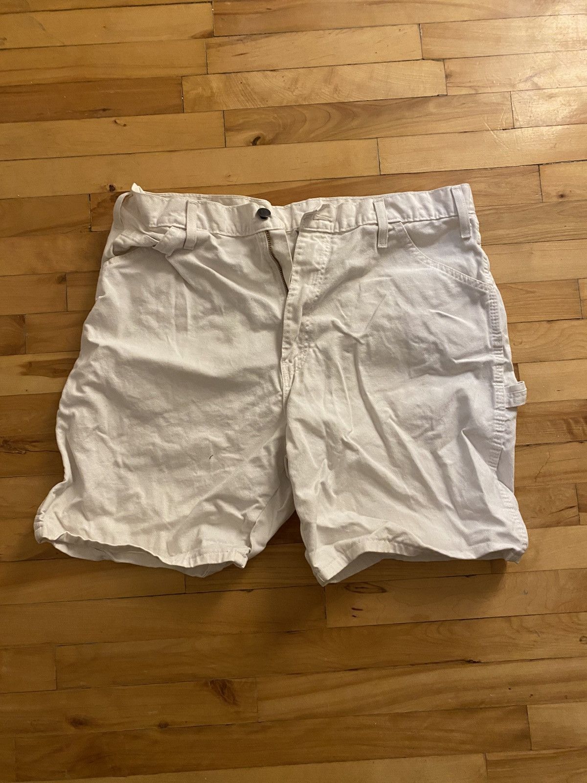 Dickies White Dickies painter shorts Size US 36 / EU 52 - 1 Thumbnail
