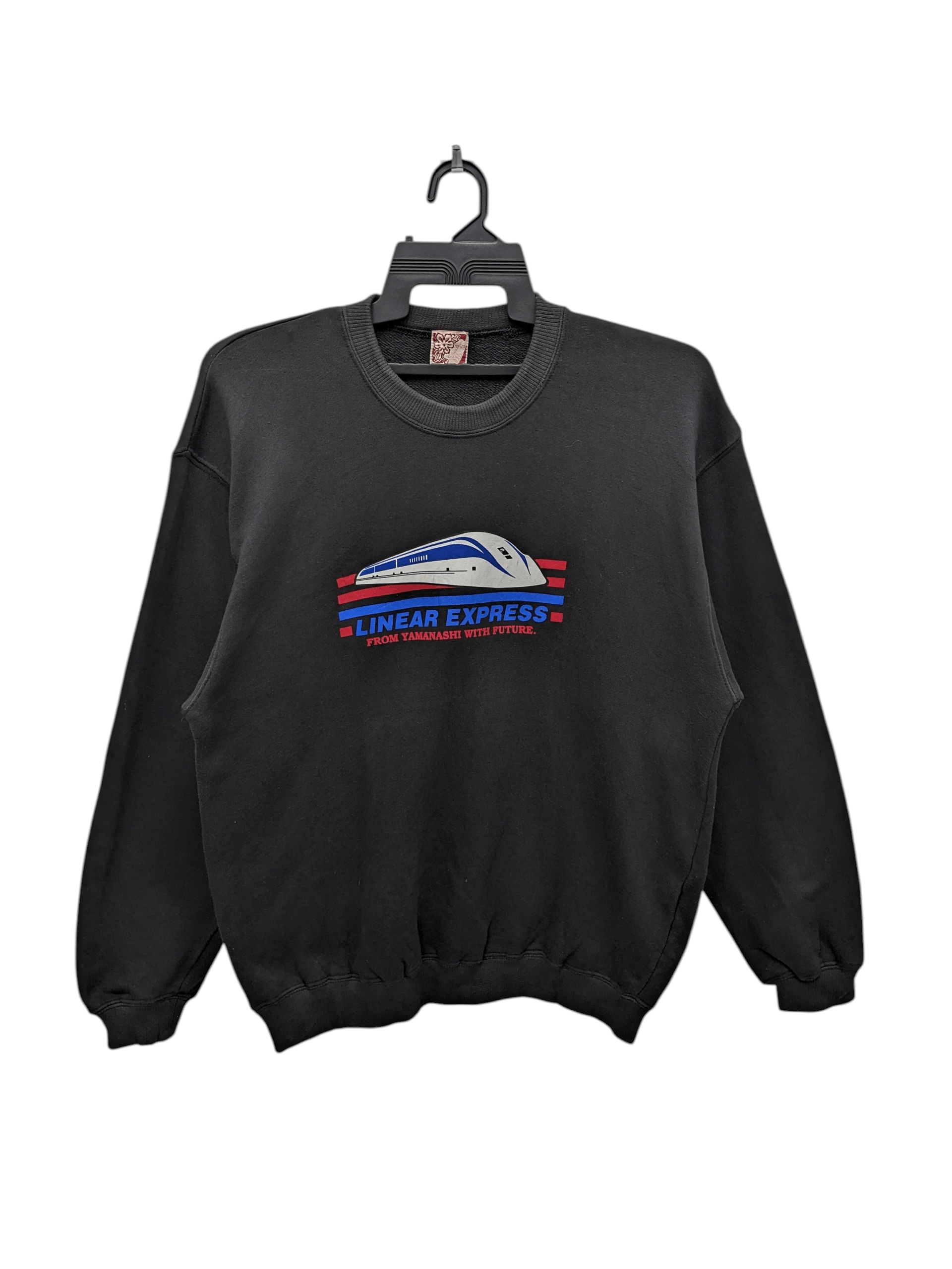 Vintage LINEAR EXPRESS Maglev Train Crewneck Sweatshirt