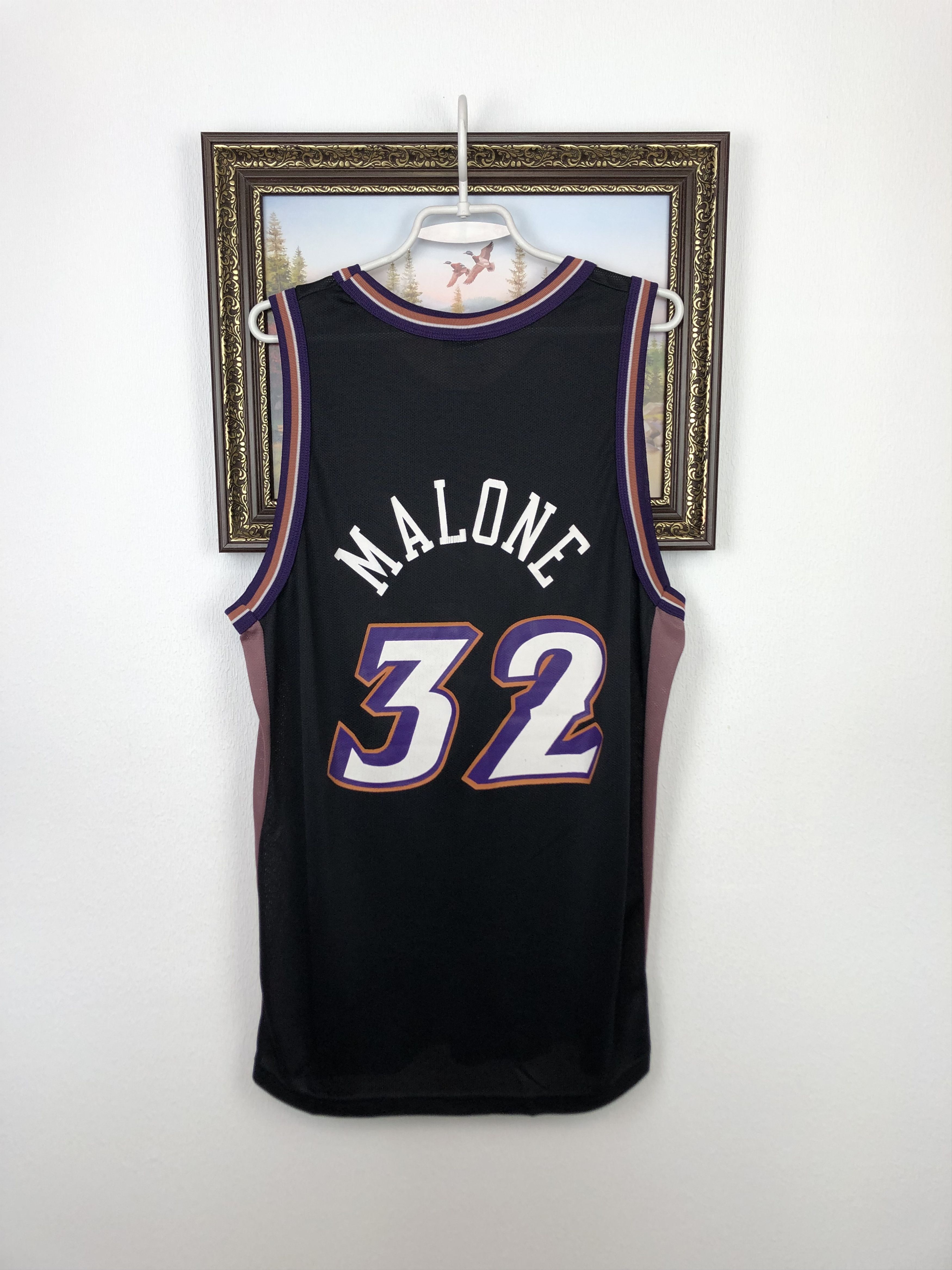 Champion Vintage 90s NBA Karl Malone Utah Jazz Champion Jersey Size US L / EU 52-54 / 3 - 9 Thumbnail