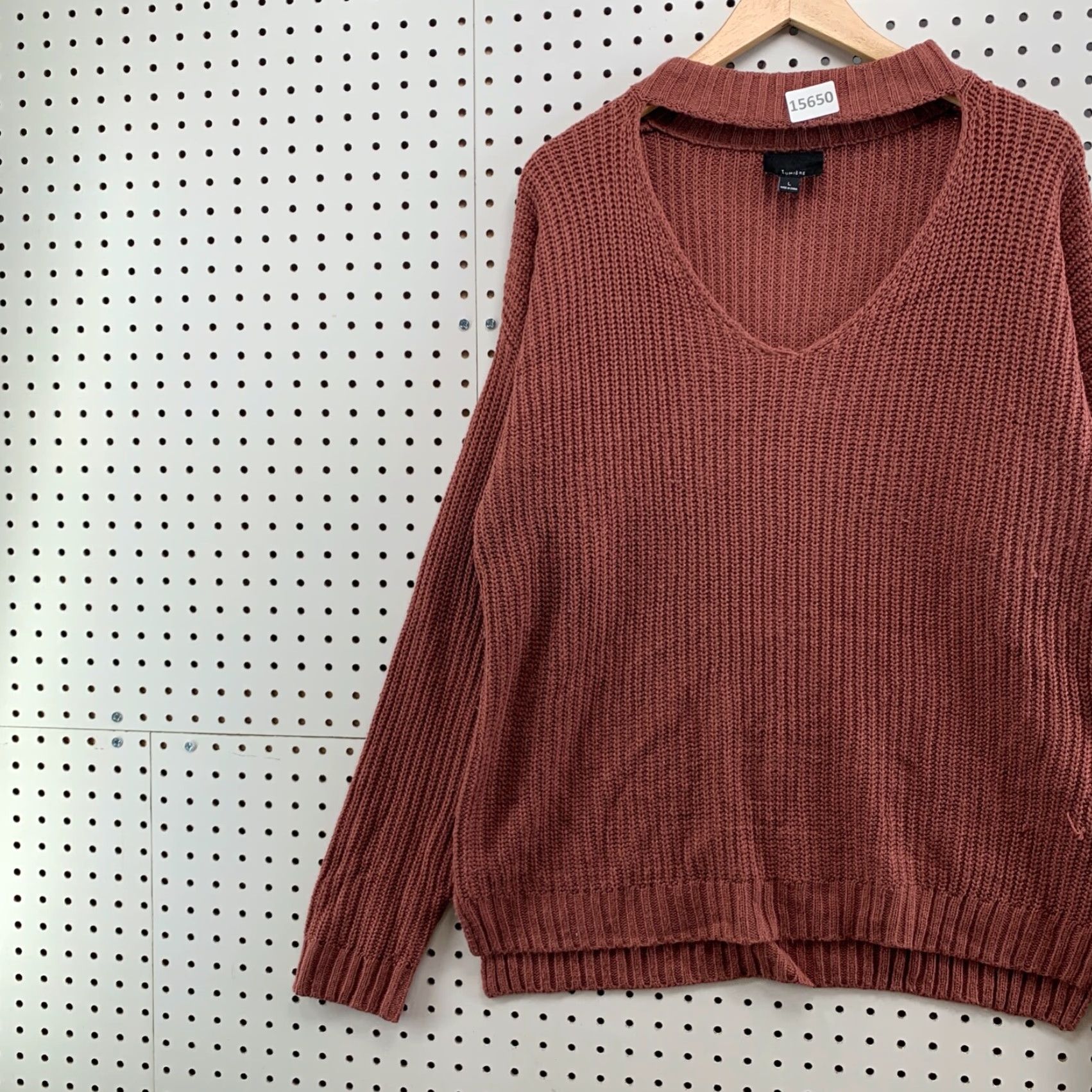 Anthropologie Anthropologie Lumiere Knit Sweater Womens Long Sleeve Open V-Neck Ladies Large Size L / US 10 / IT 46 - 3 Thumbnail