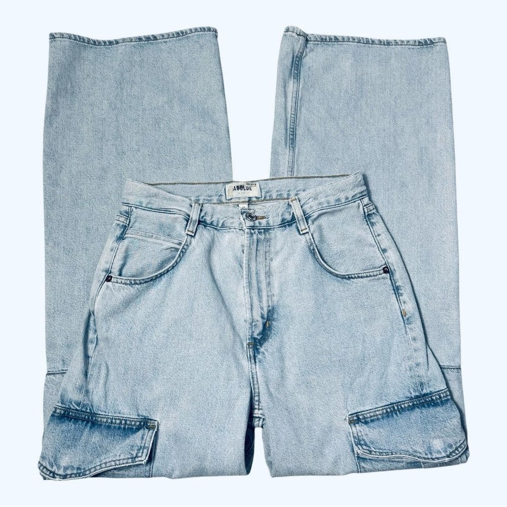 Agolde Agolde Minka Denim Cargo Pants Jeans Size 26 Size 26" / US 2 / IT 38 - 4 Thumbnail