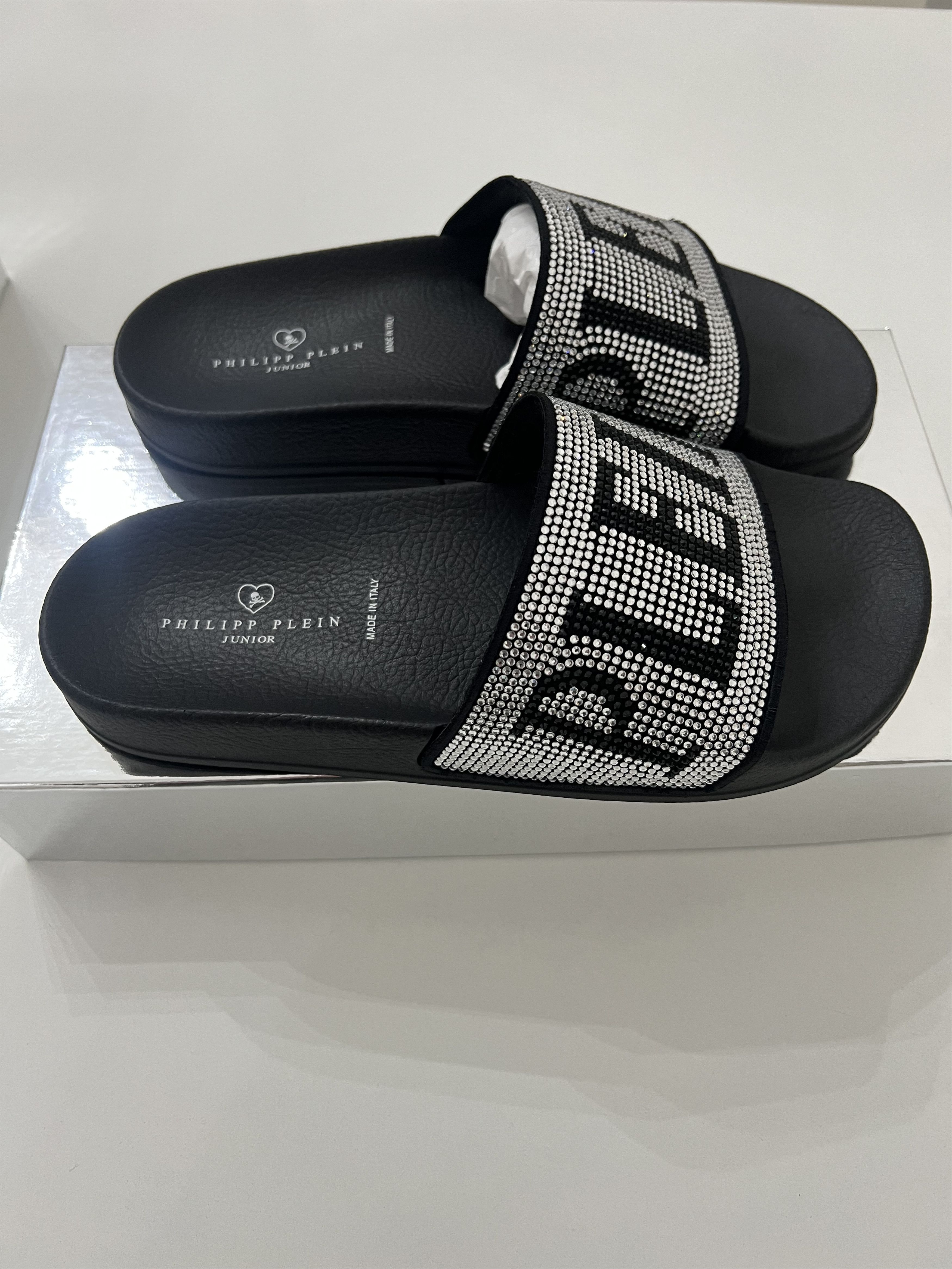 Philipp Plein Philipp Plein - Slides Sandals,unisex Size 40 EU Size US 10 / IT 40 - 6 Thumbnail