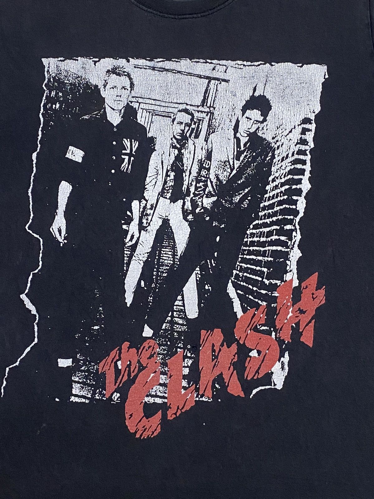 Vintage Vintage The Clash Punk Band Size US M / EU 48-50 / 2 - 2 Thumbnail