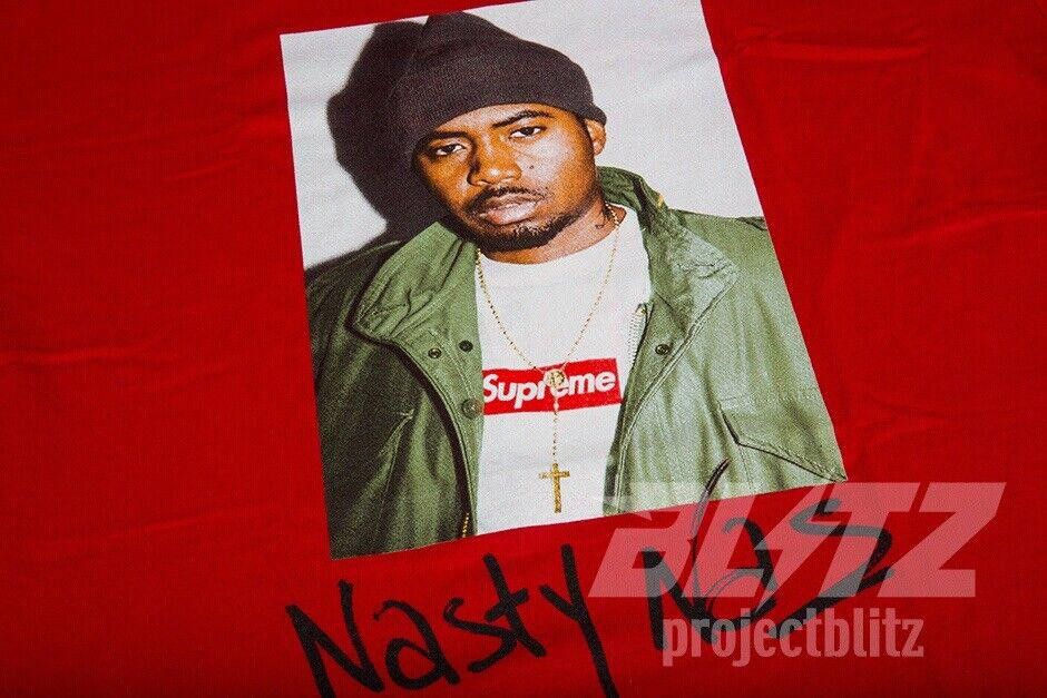 Supreme FW17 SUPREME NAS TEE RED M MEDIUM 2017 Size US M / EU 48-50 / 2 - 3 Thumbnail